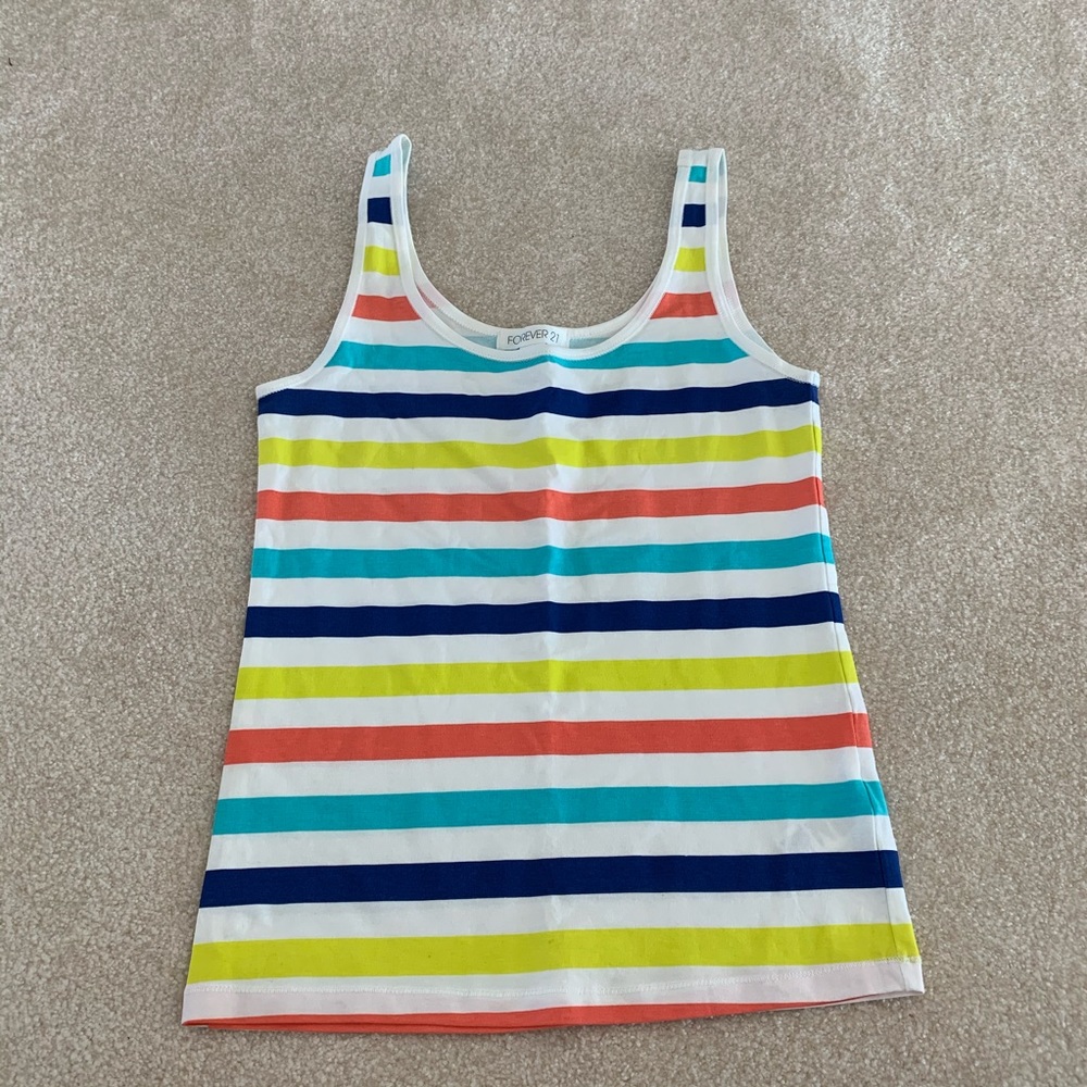 Forever 21 Striped Tank